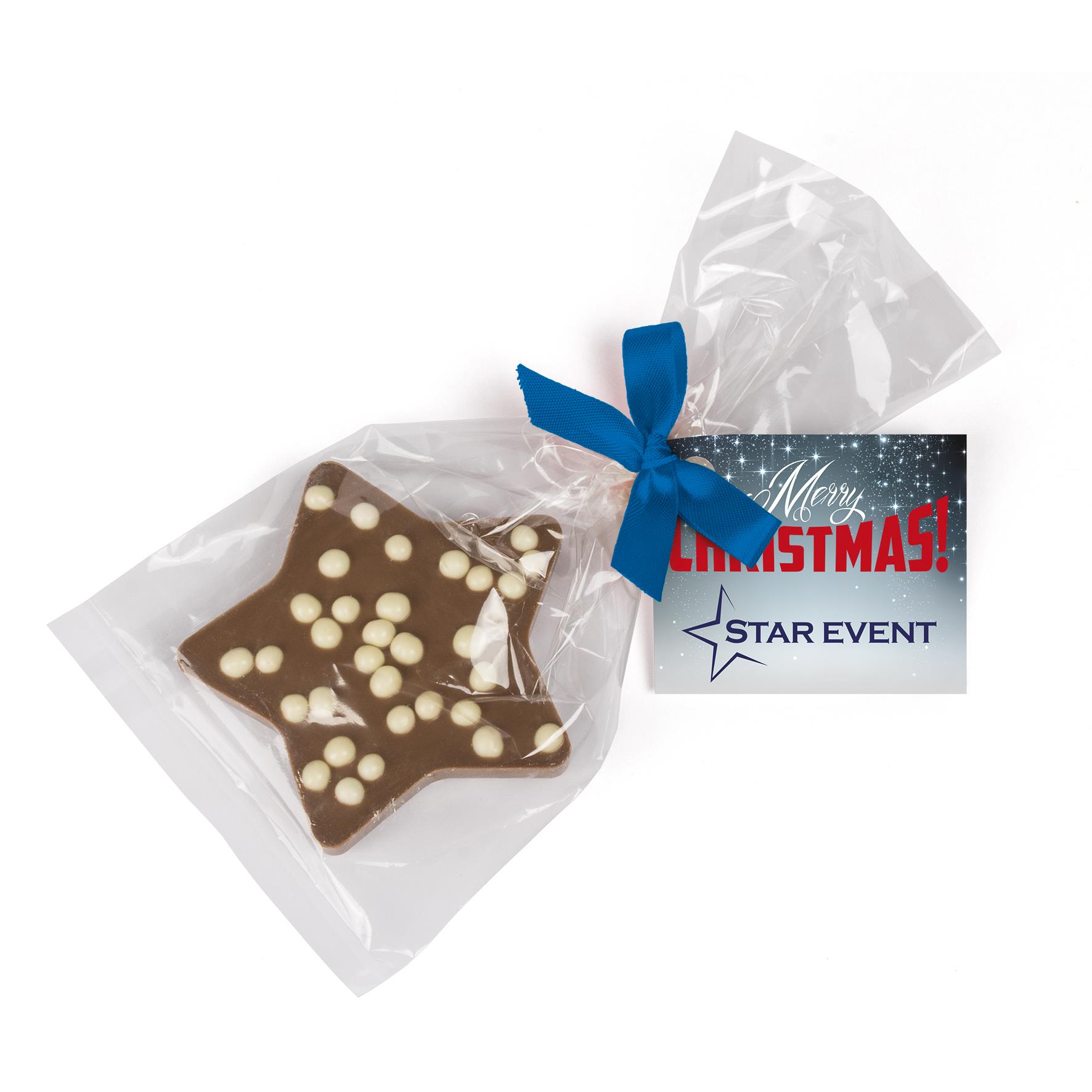 Schoko Weihnachtsstern