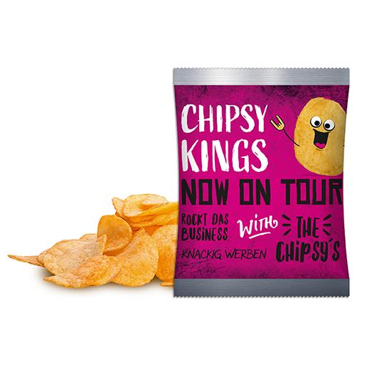 Jo Chips im Werbetütchen