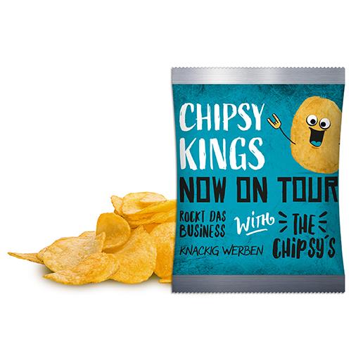 Jo Chips im Werbetütchen