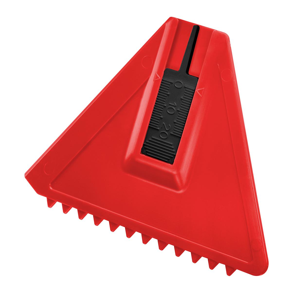Prüfer schwarz, Eiskratzer rot