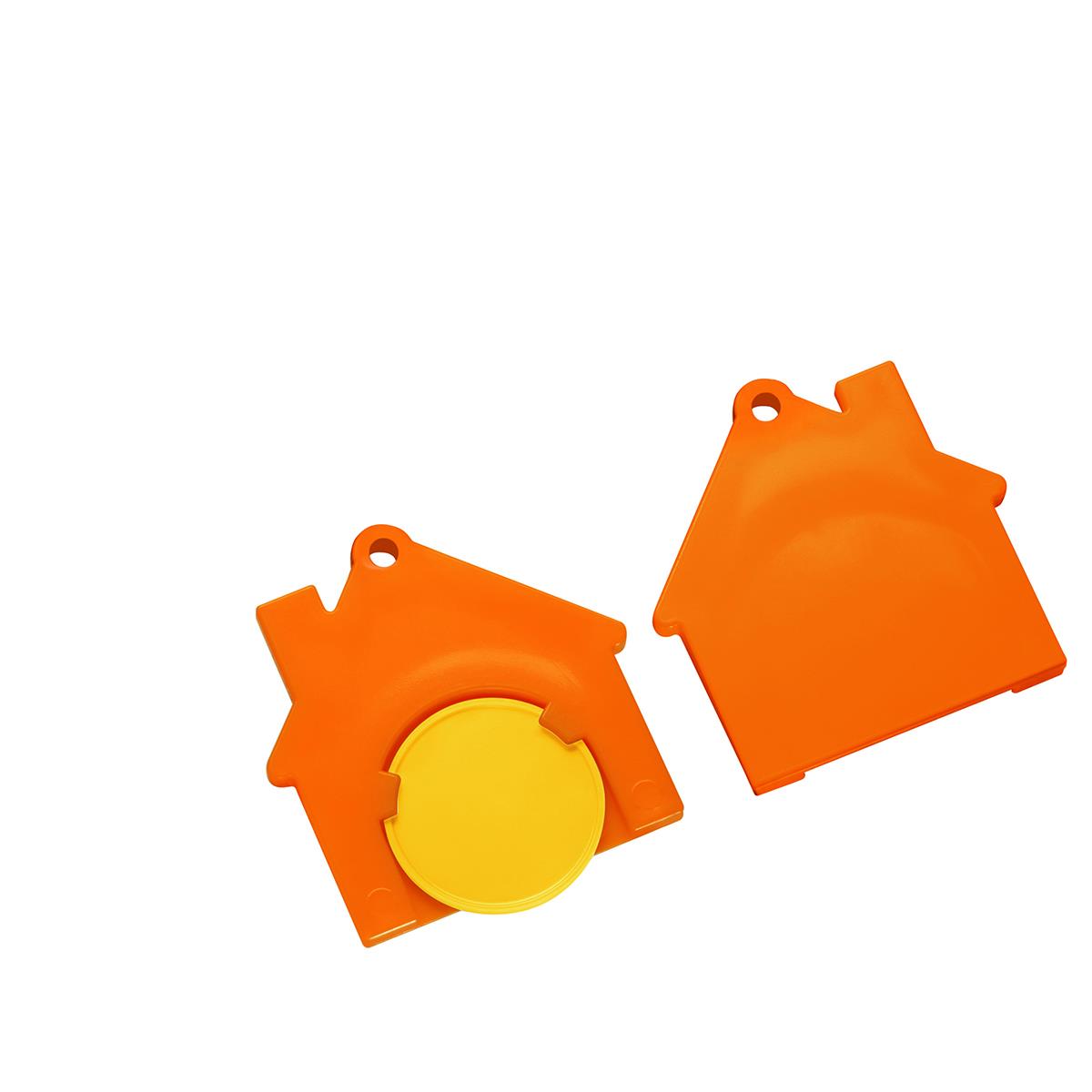 Chip gelb, Chiphalter orange