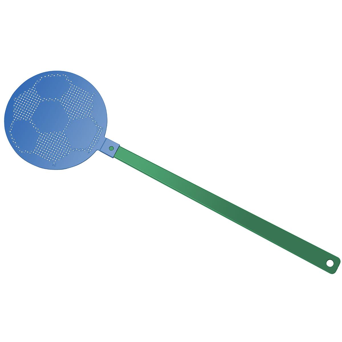 Griff grün, Klatsche blau
