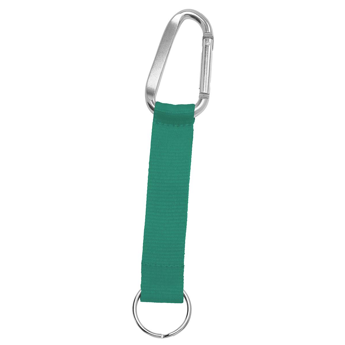 Grundfarbe Waldgrün (ca. Pantone 342C), Karabiner silber