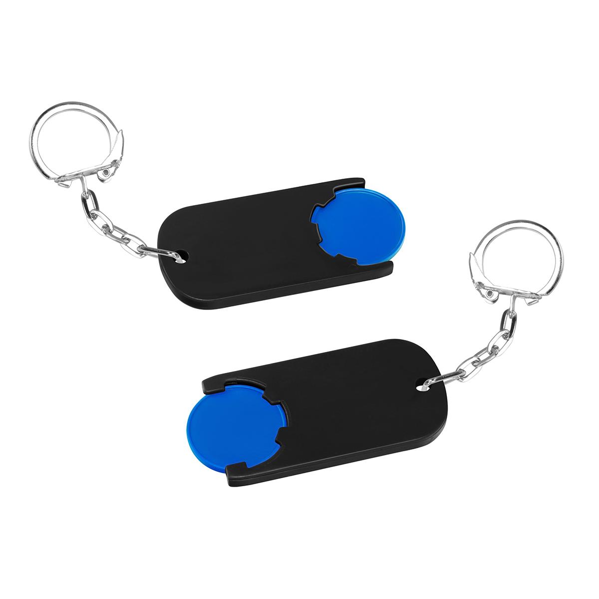 Chip blau, Chiphalter schwarz