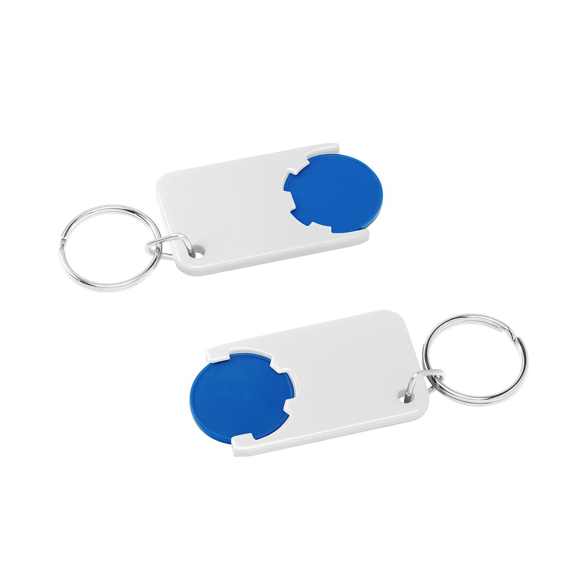 Chip blau, Chiphalter weiß