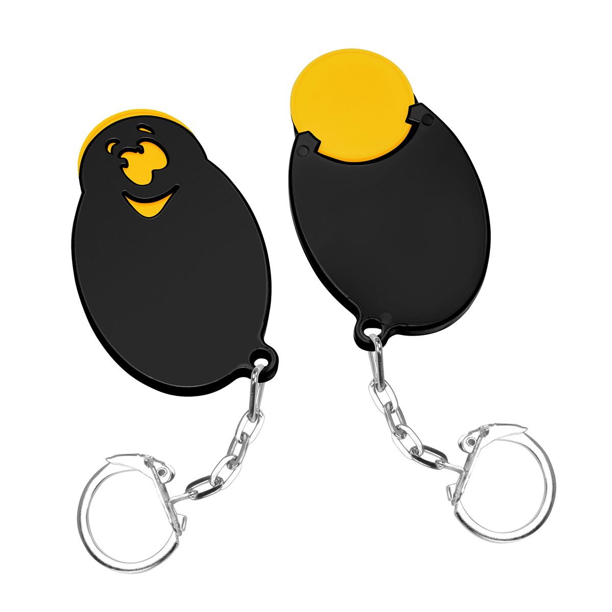 Chip gelb, Chiphalter schwarz