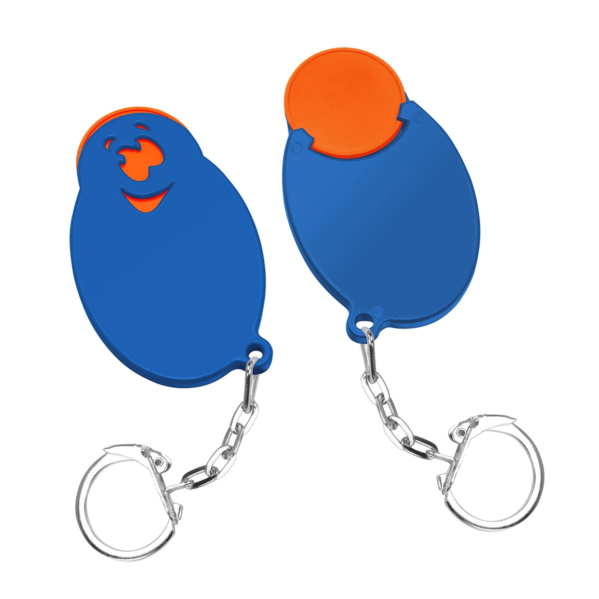 Chip orange, Chiphalter blau