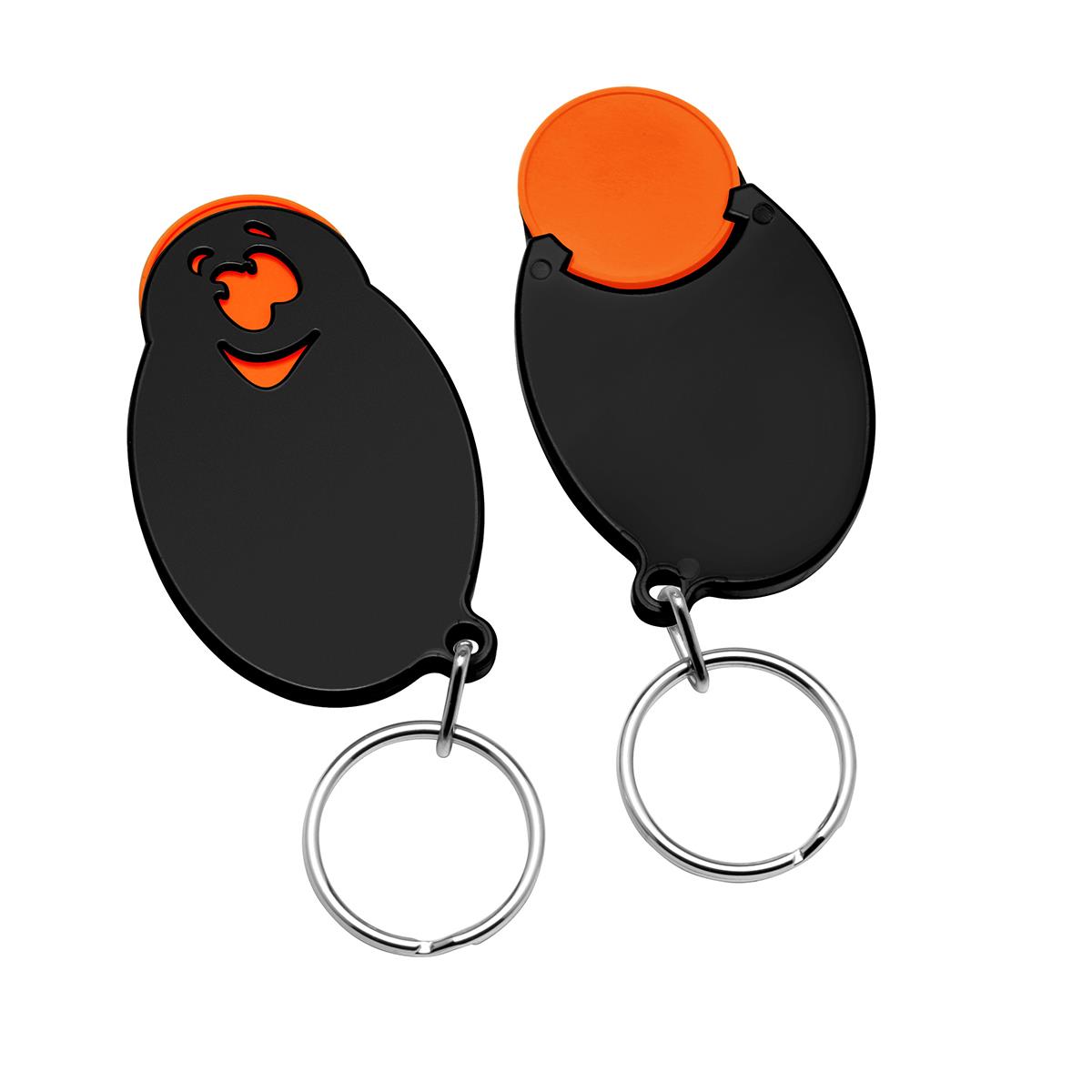 Chip orange, Chiphalter schwarz