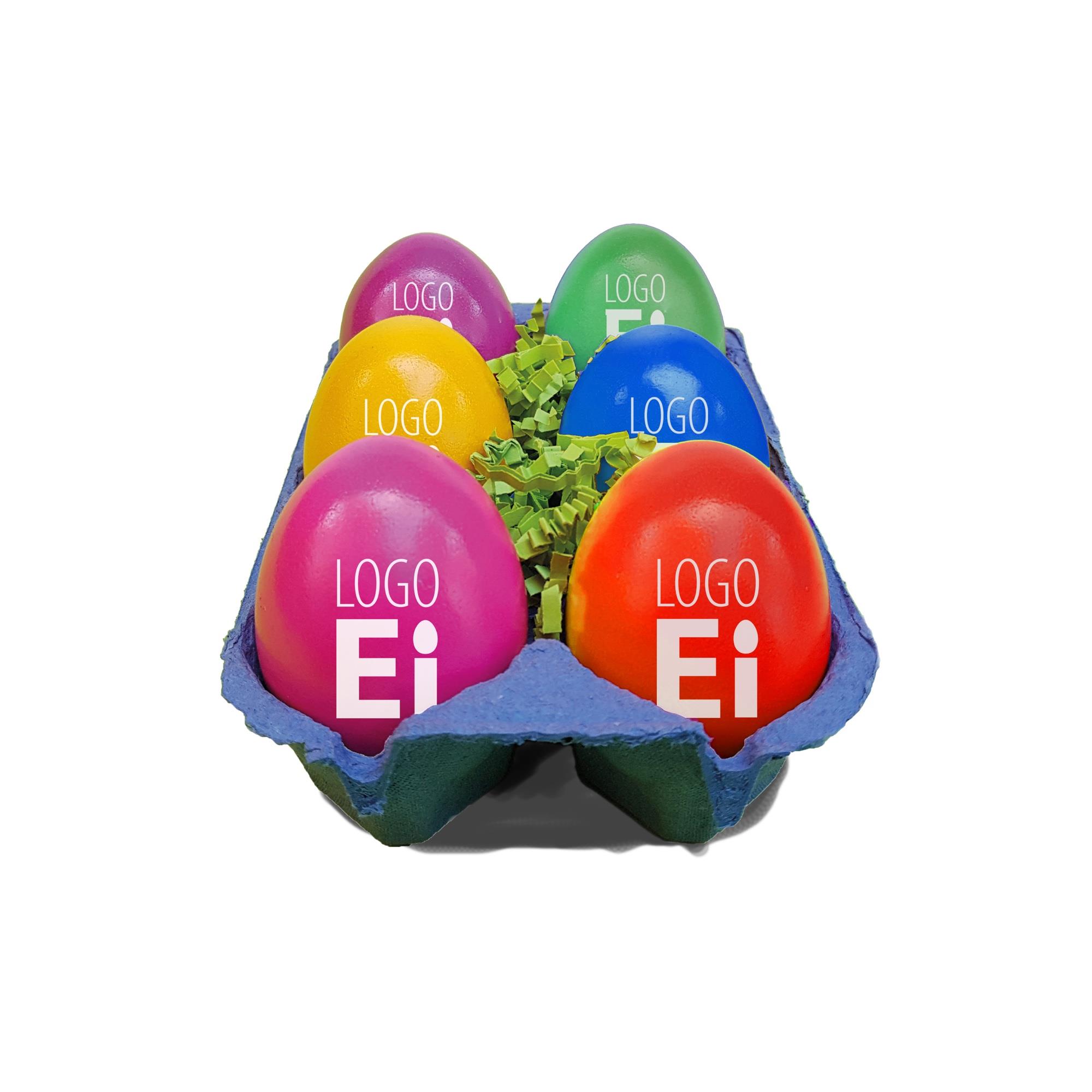LogoEi 6er-Box - Blau - bunt sortiert