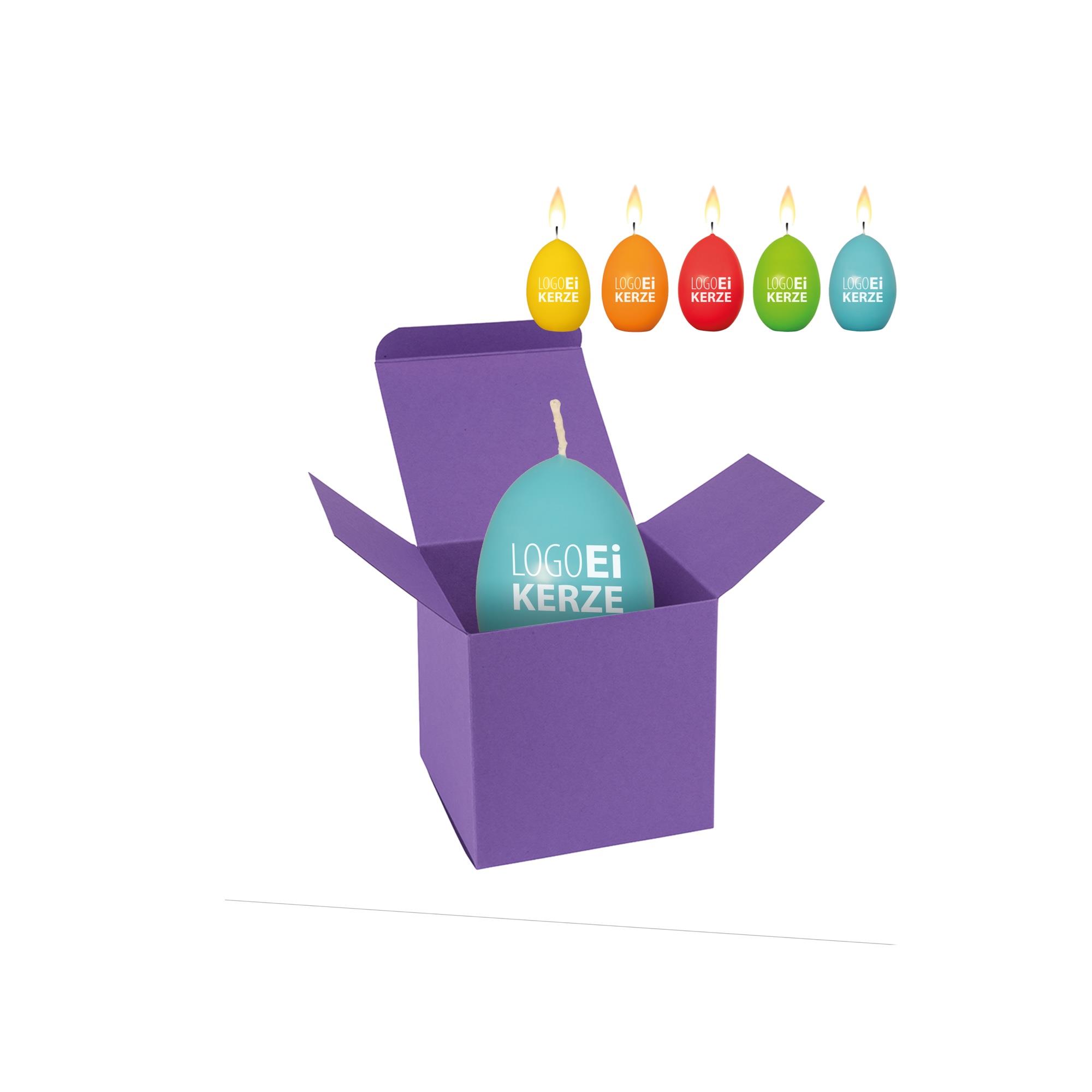 ColorBox LogoEi Kerze - Lila