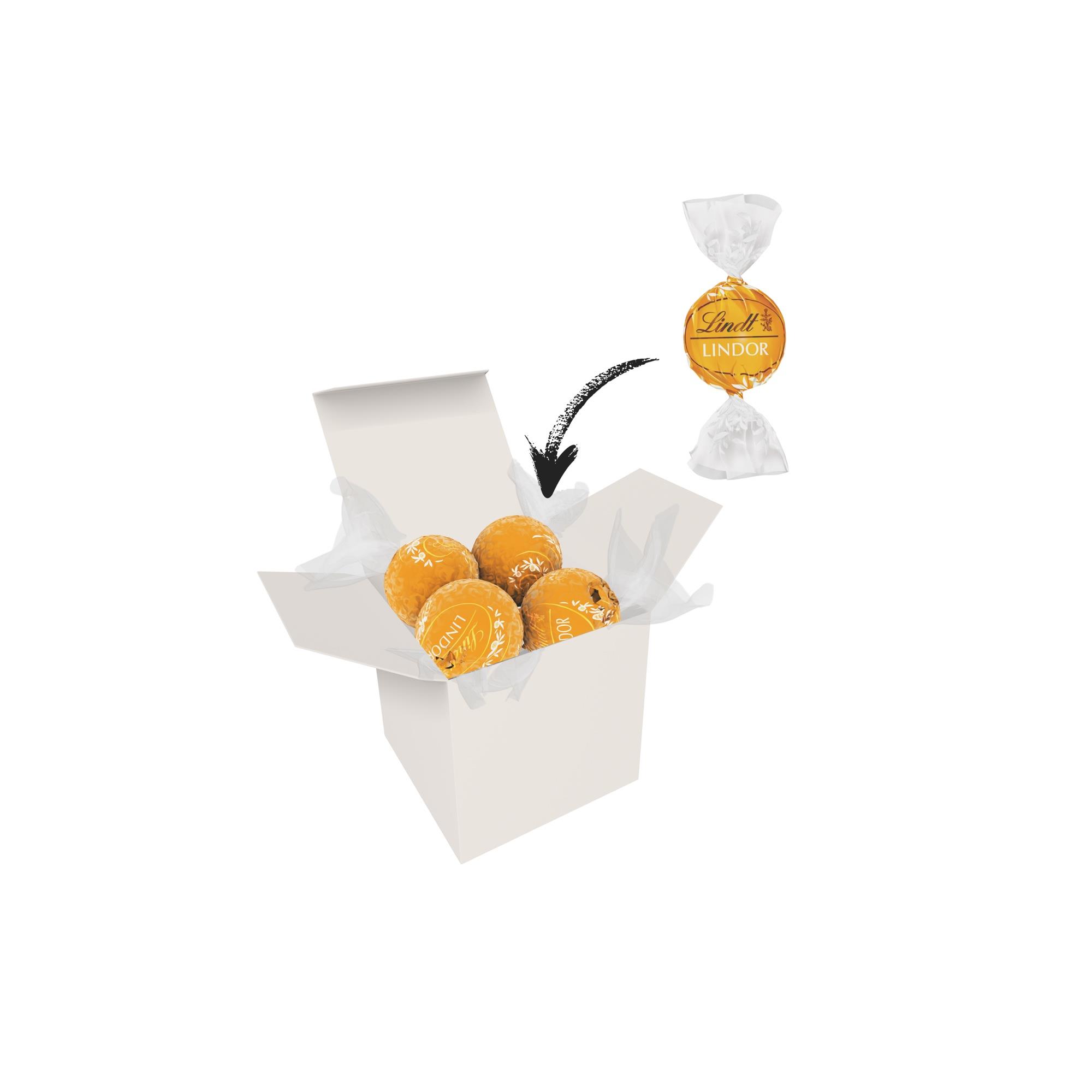 Color Lindor Box - Weiß - Karamell