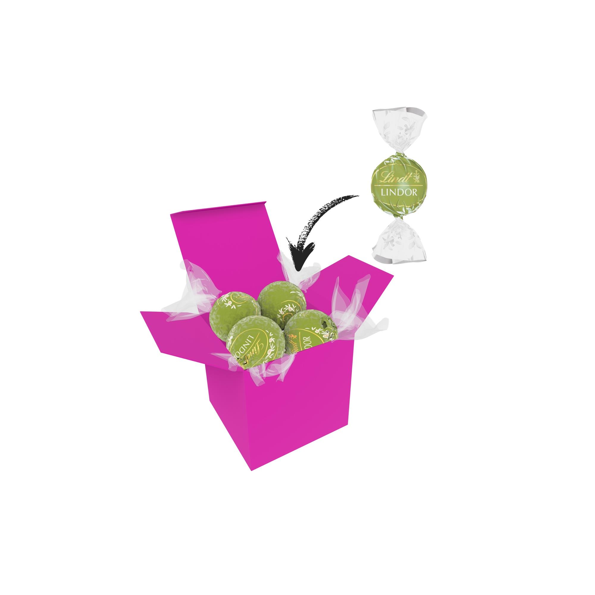 Color Lindor Box - Pink - Pistazie