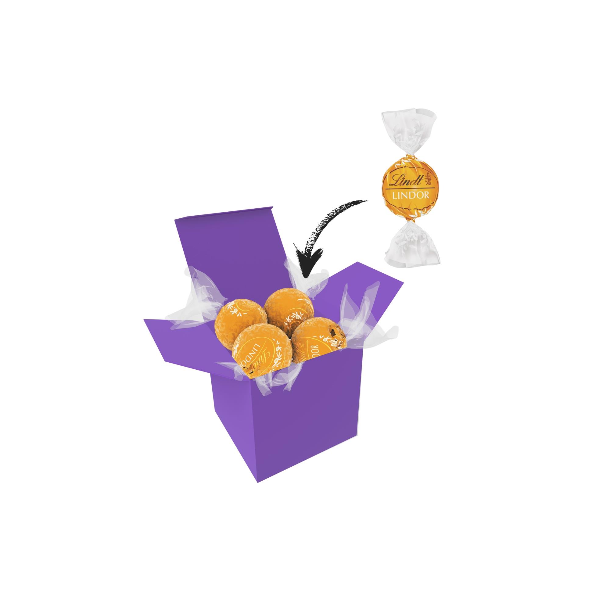 Color Lindor Box - Lila - Karamell