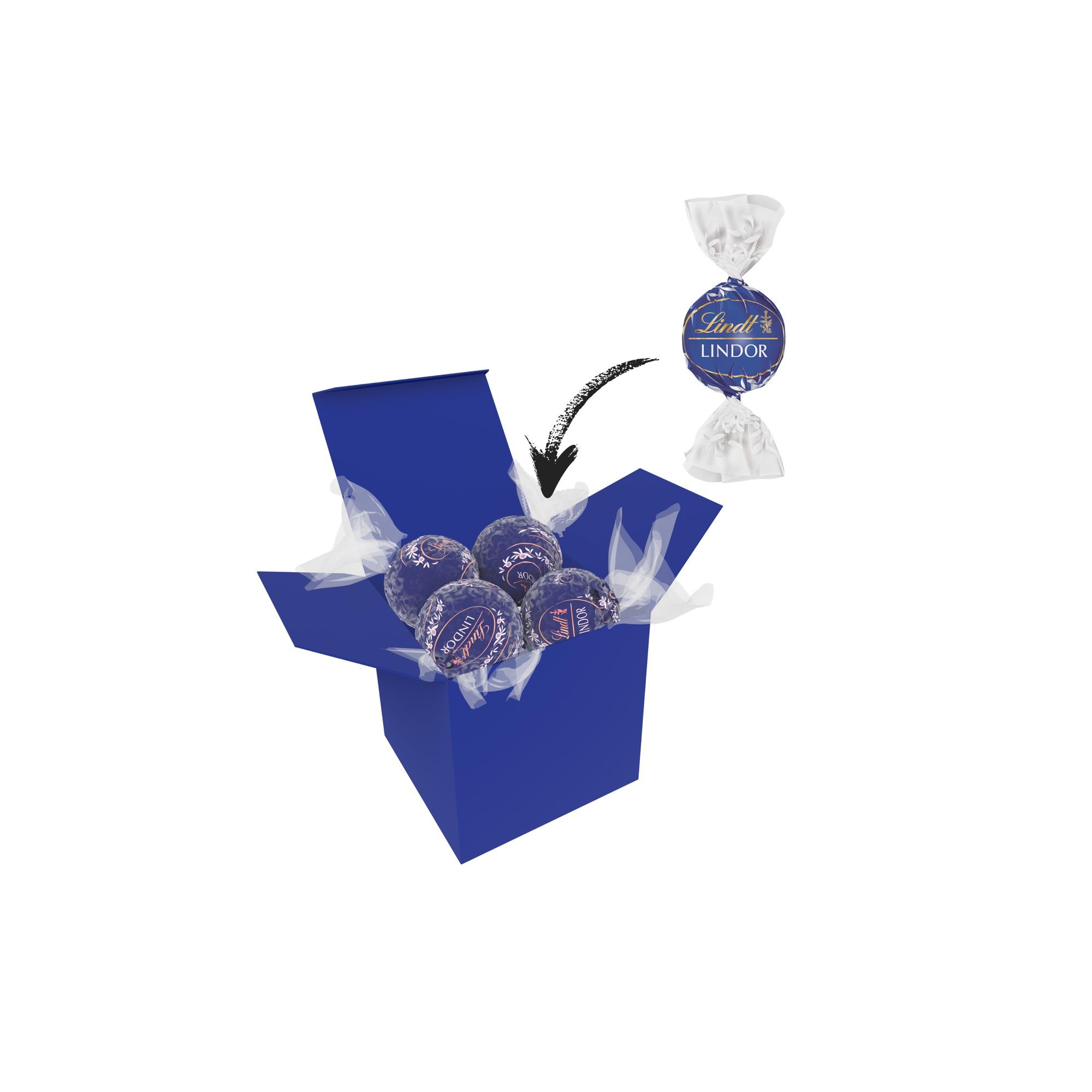 Color Lindor Box - Dunkelblau - Feinherb