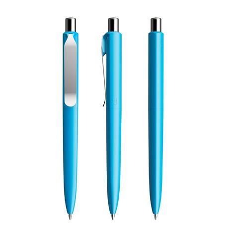 Cyan Blue-Silver chrome finish
