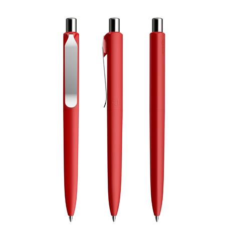 Dark Red-Silver chrome finish