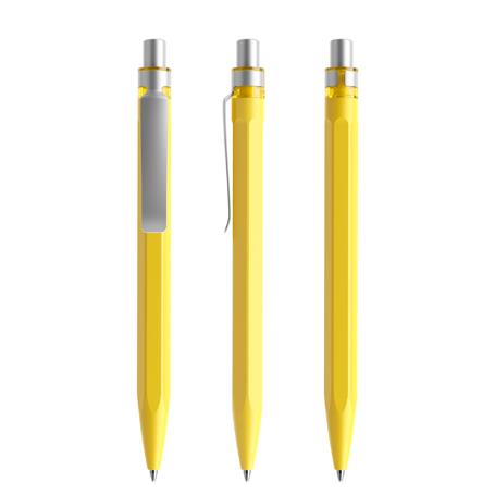 Lemon-Silver satin finish
