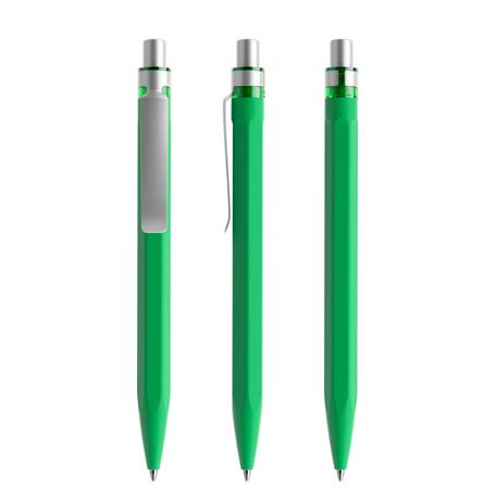 Bright Green-Silver satin finish