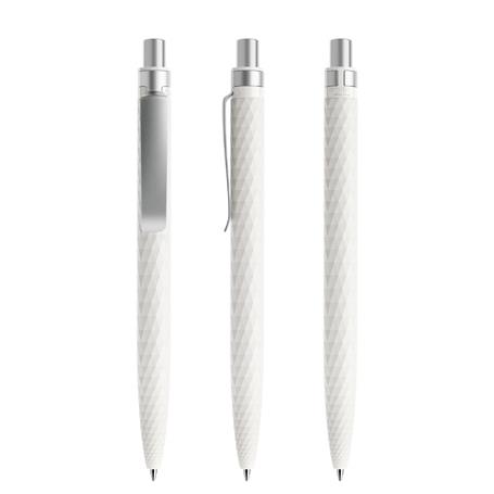 White-Silver satin finish