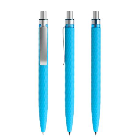 Cyan Blue-Silver satin finish