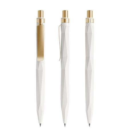 White-Gold satin finish