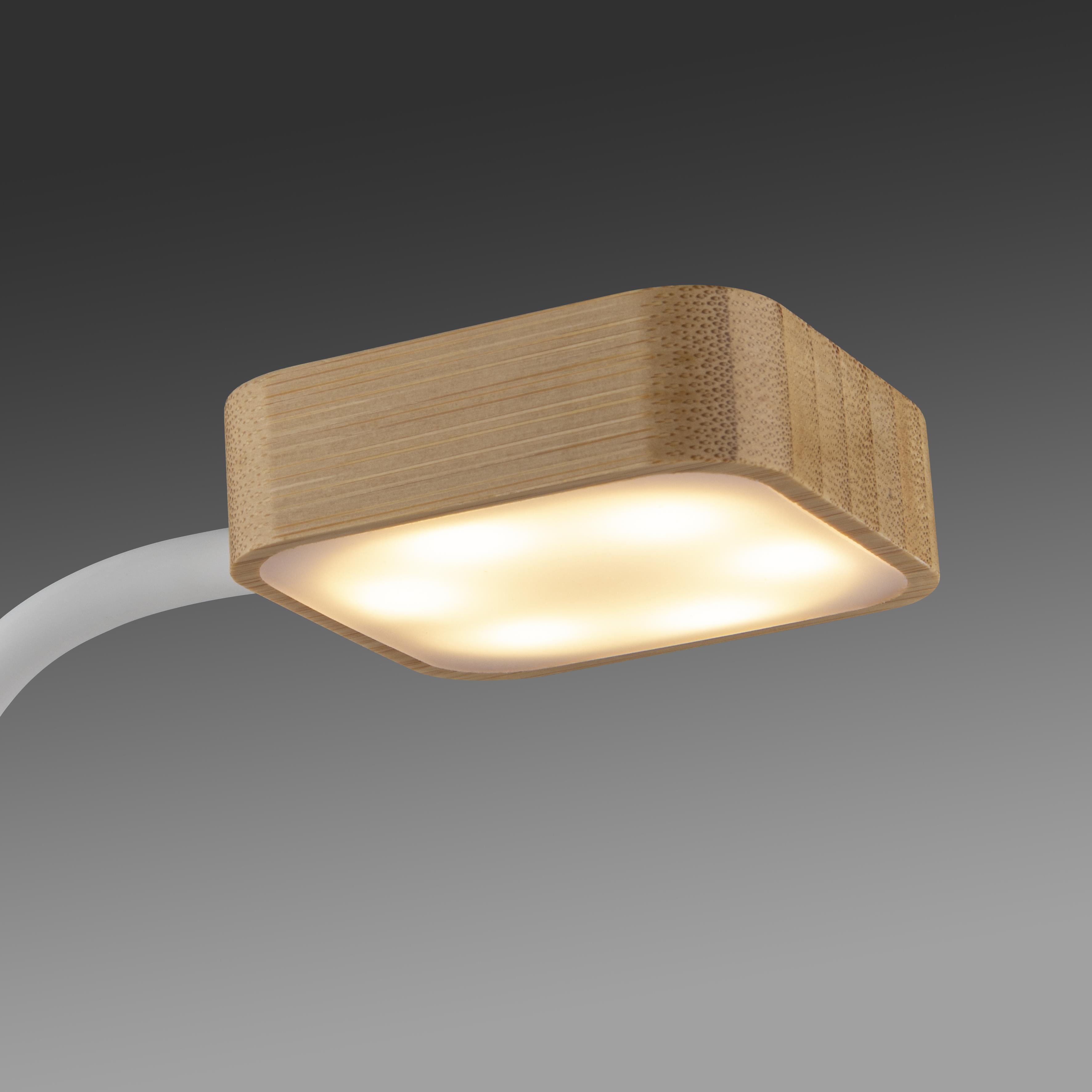 Metmaxx® Tisch- & Ladeleuchte ´LumiBamboo´