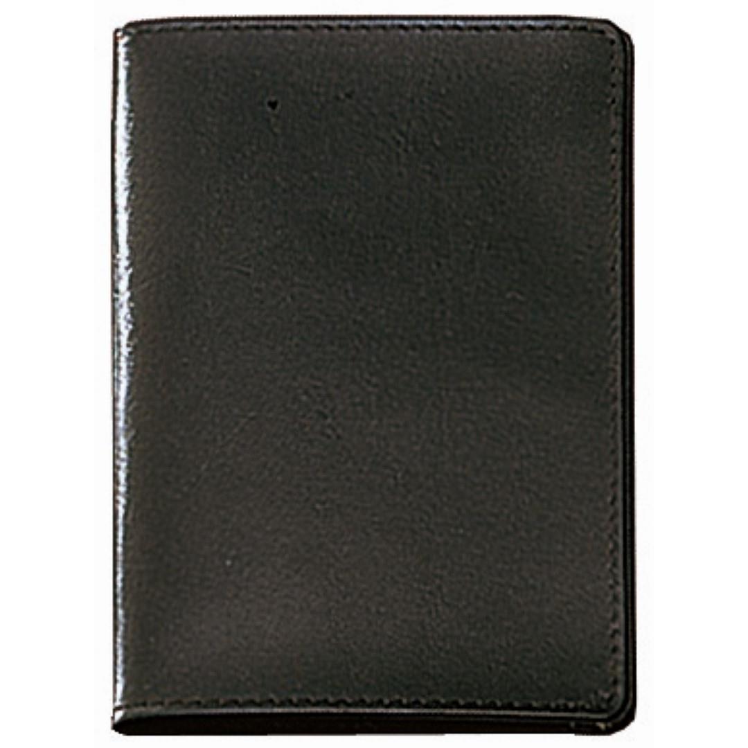 CreativDesign® Ausweistasche ´LefastoffOffenkantig´ schwarz