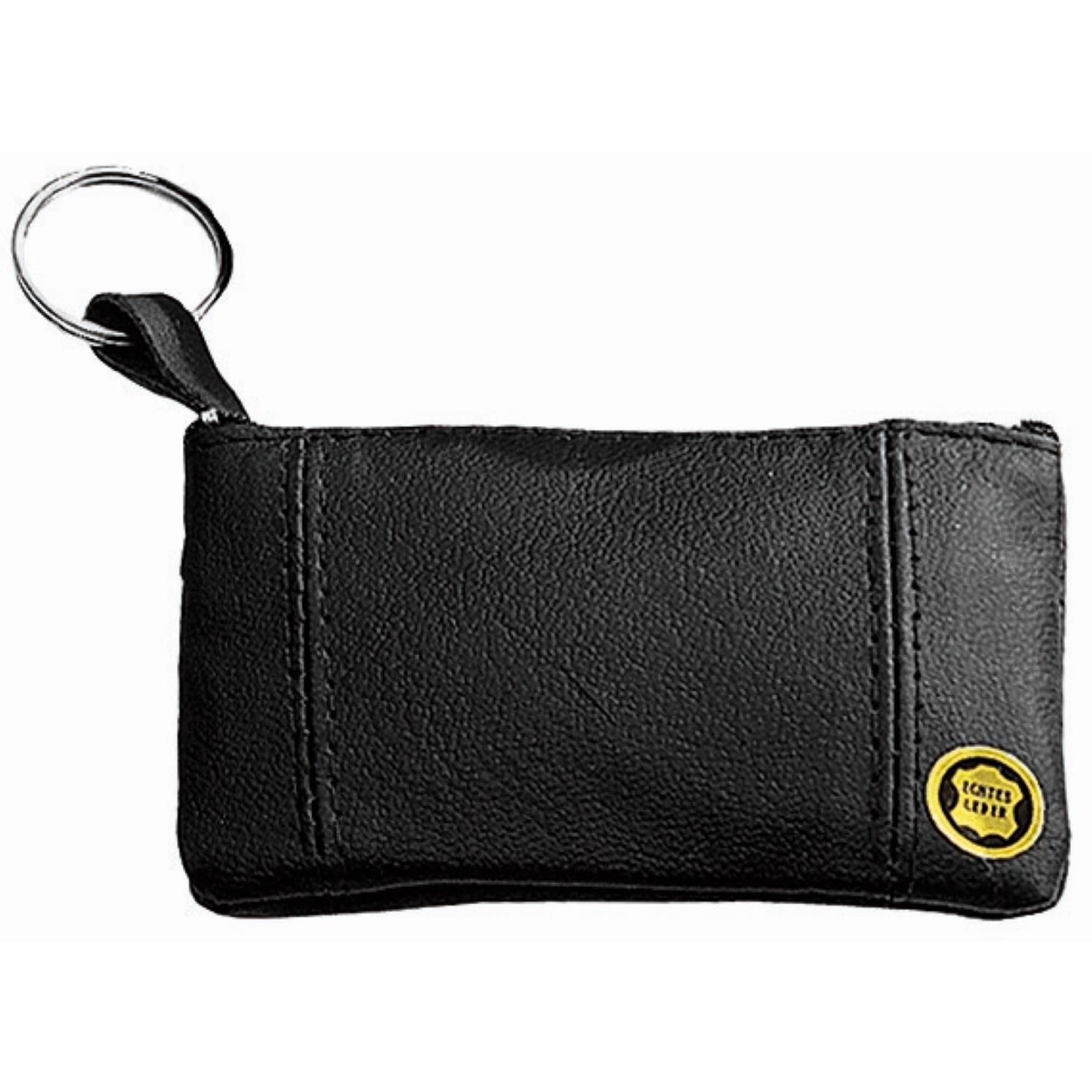 CreativDesign® Schlüsseltasche ´Form´ schwarz/schwarz