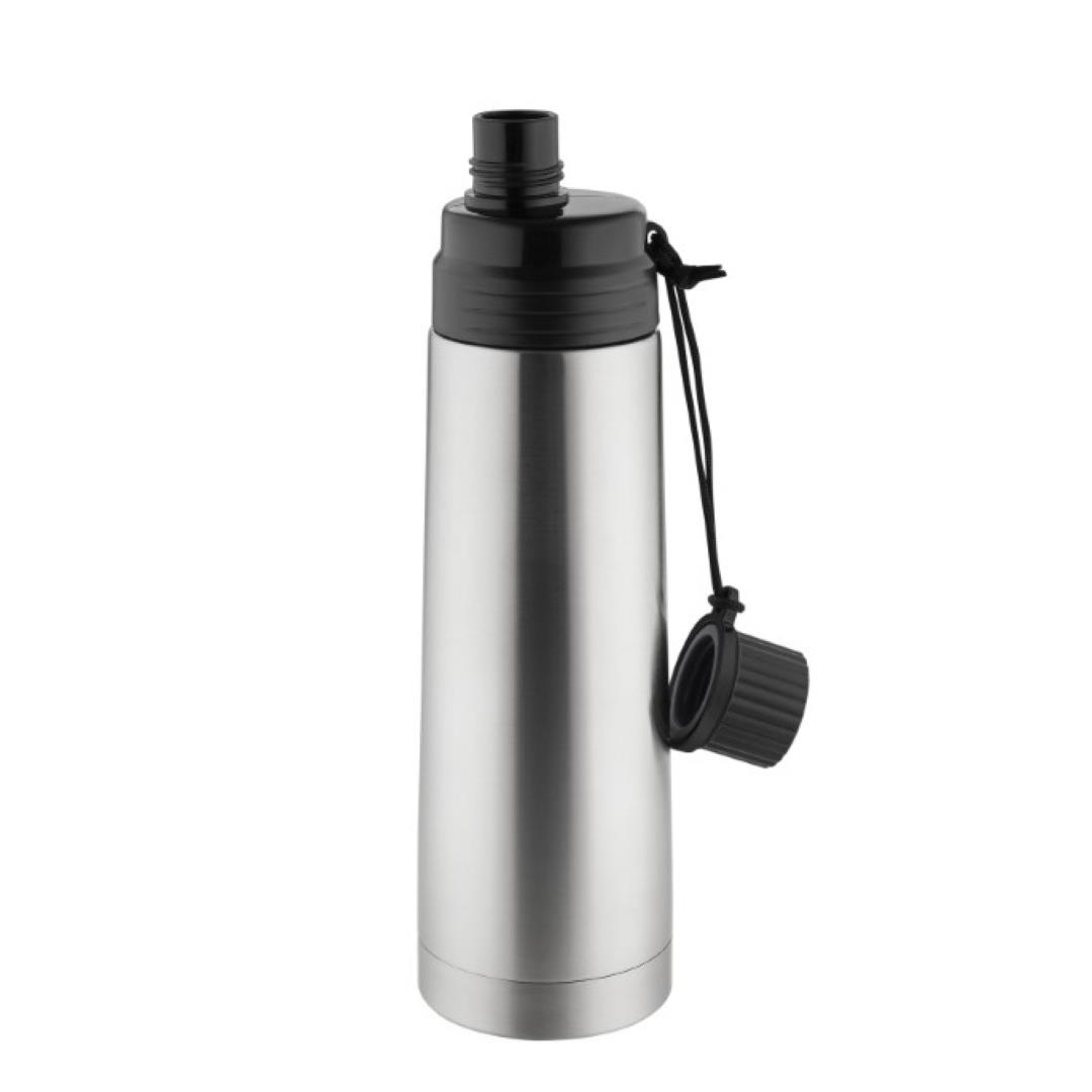 Metmaxx® Thermoflasche ´GenerationRefillOne4All´  silber