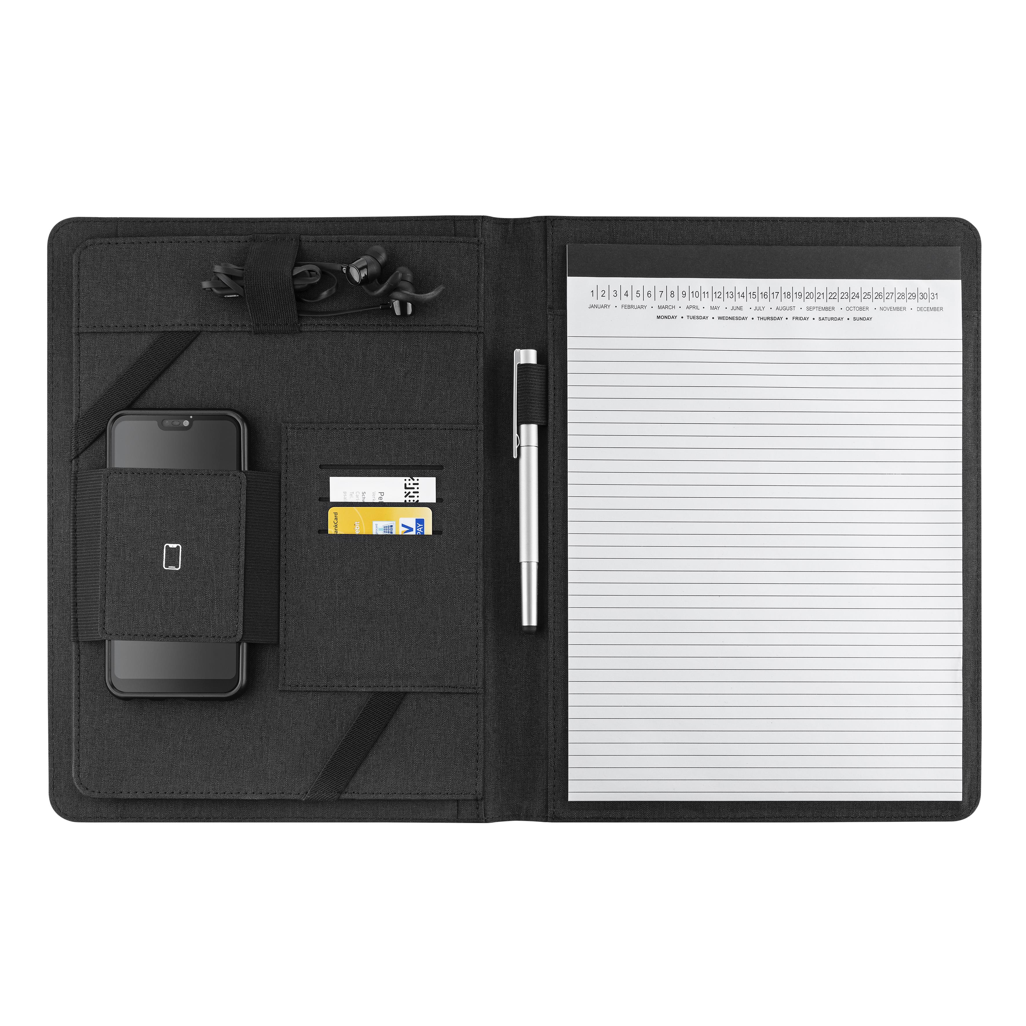 Blackmaxx® Executive Business Portefolio ´Maxi4´ schwarz
