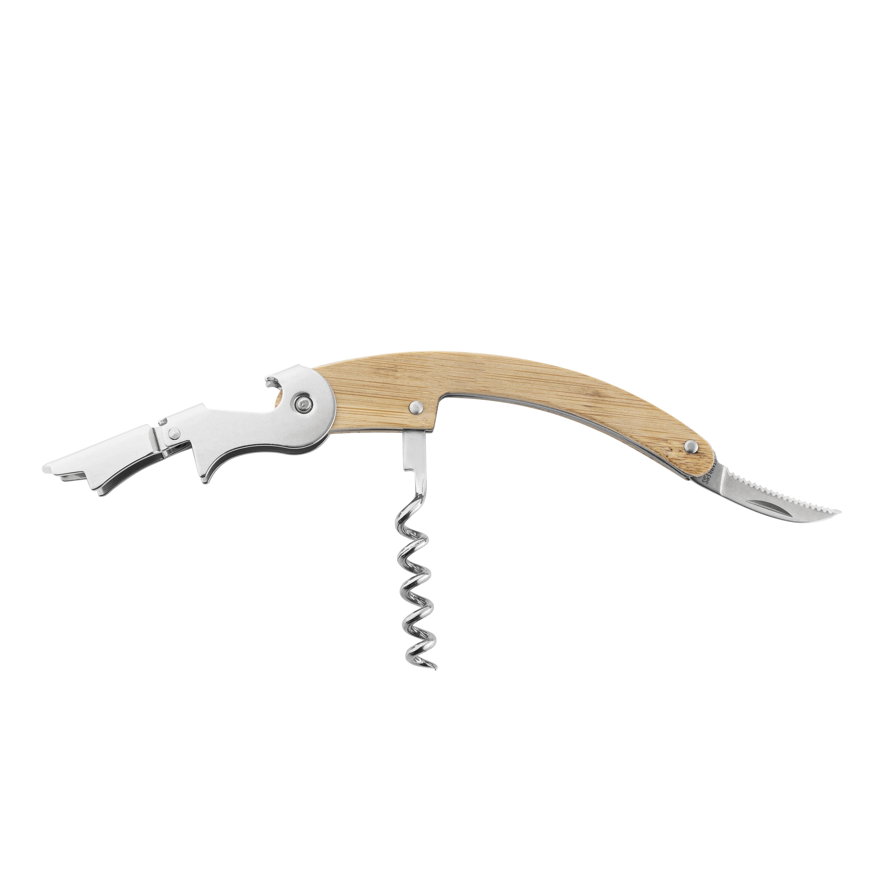 Metmaxx® Kellnermesser ´Wine4you´ braun