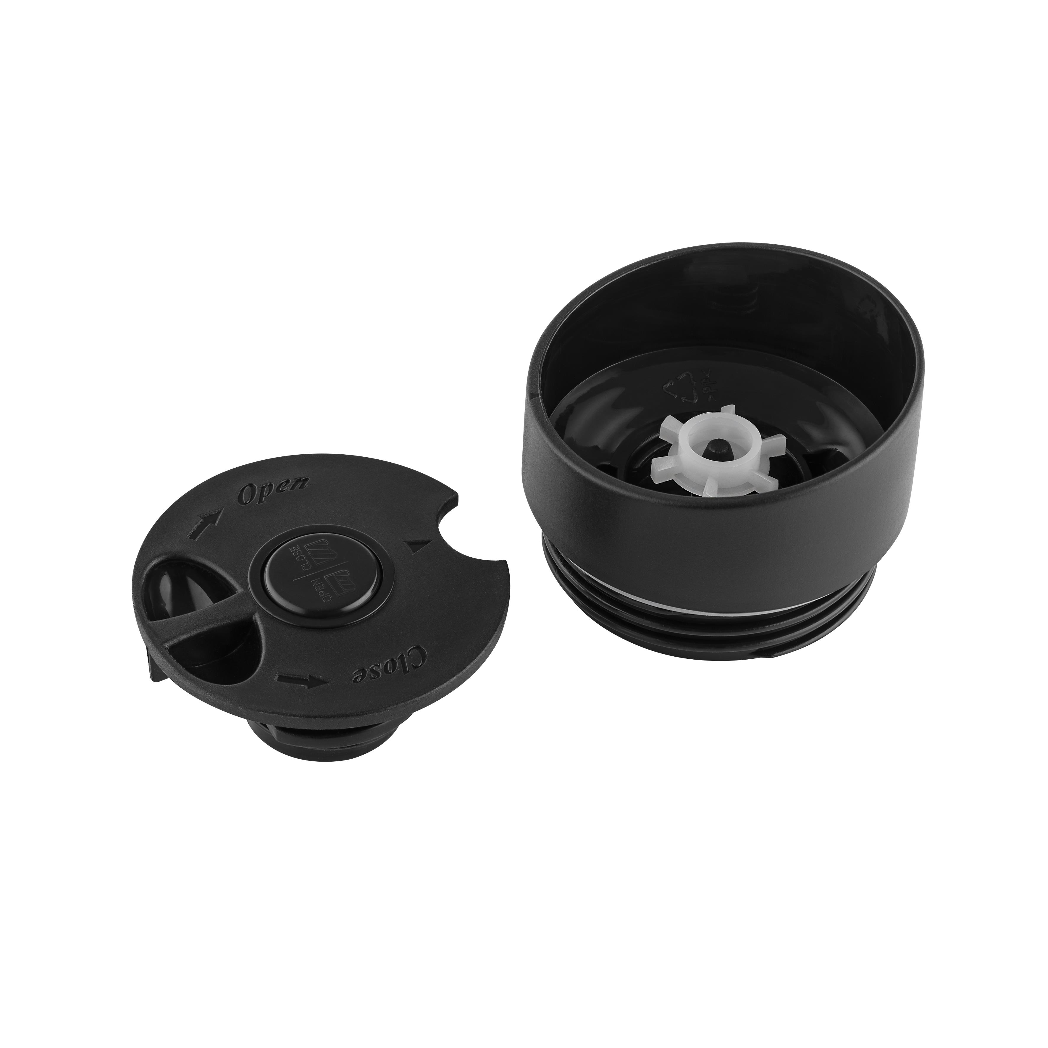 Metmaxx® Thermobecher ´CremaExtensaNero´ schwarz/Ring schwarz