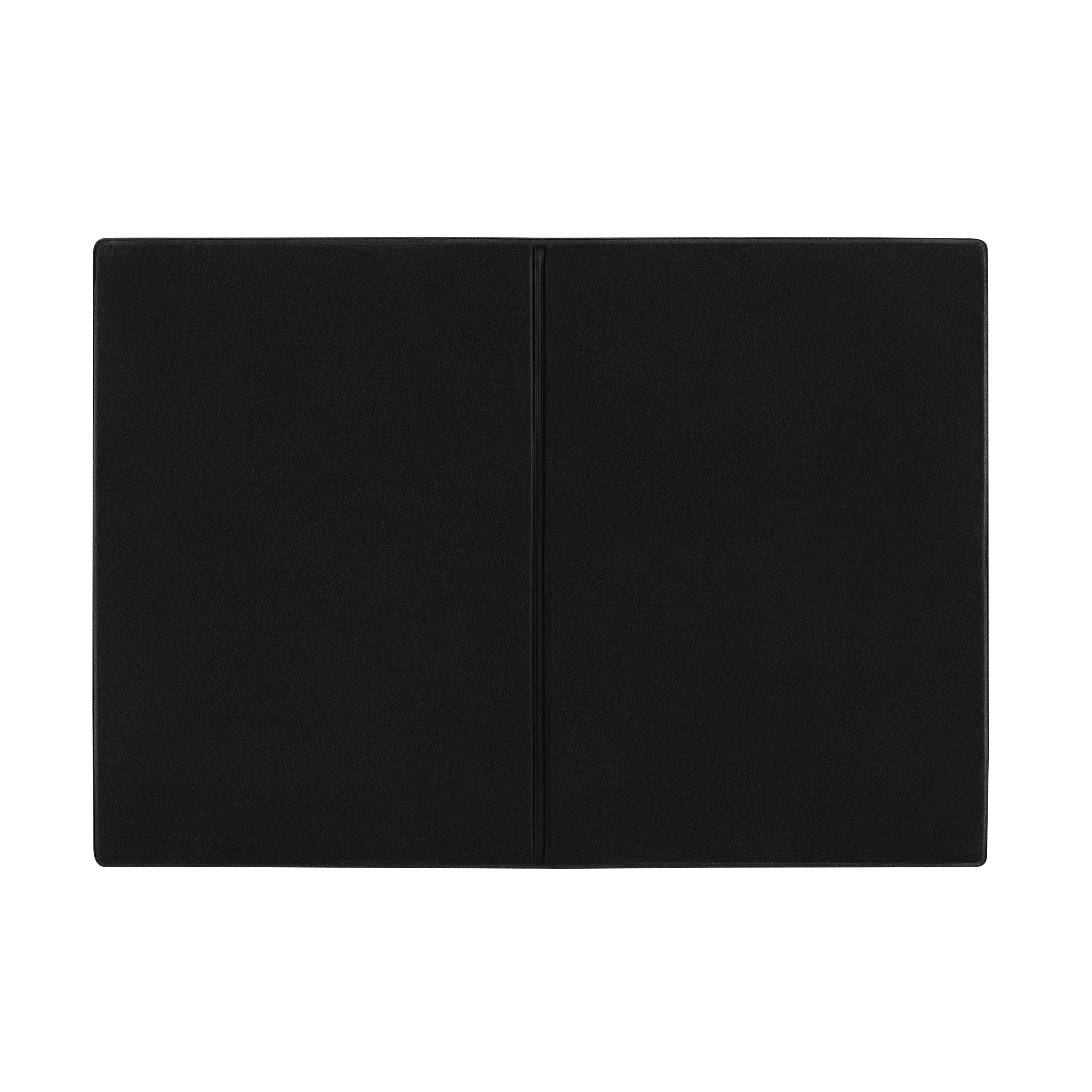 CreativDesign® Ausweistasche ´4-fach´ Velours schwarz