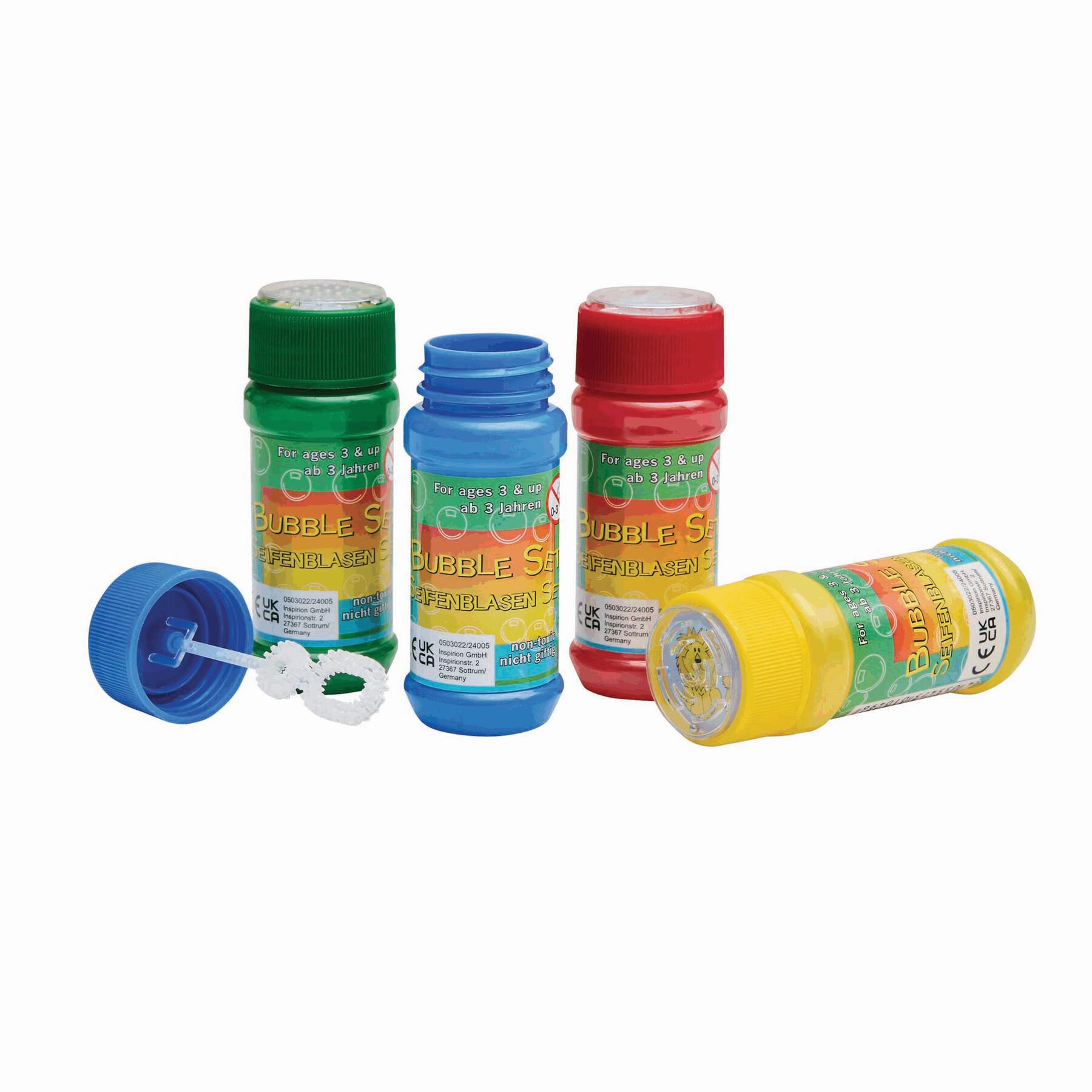AIR BUBBLE - Seifenblasen, 4 sortierte Farben, Preis pro Stück