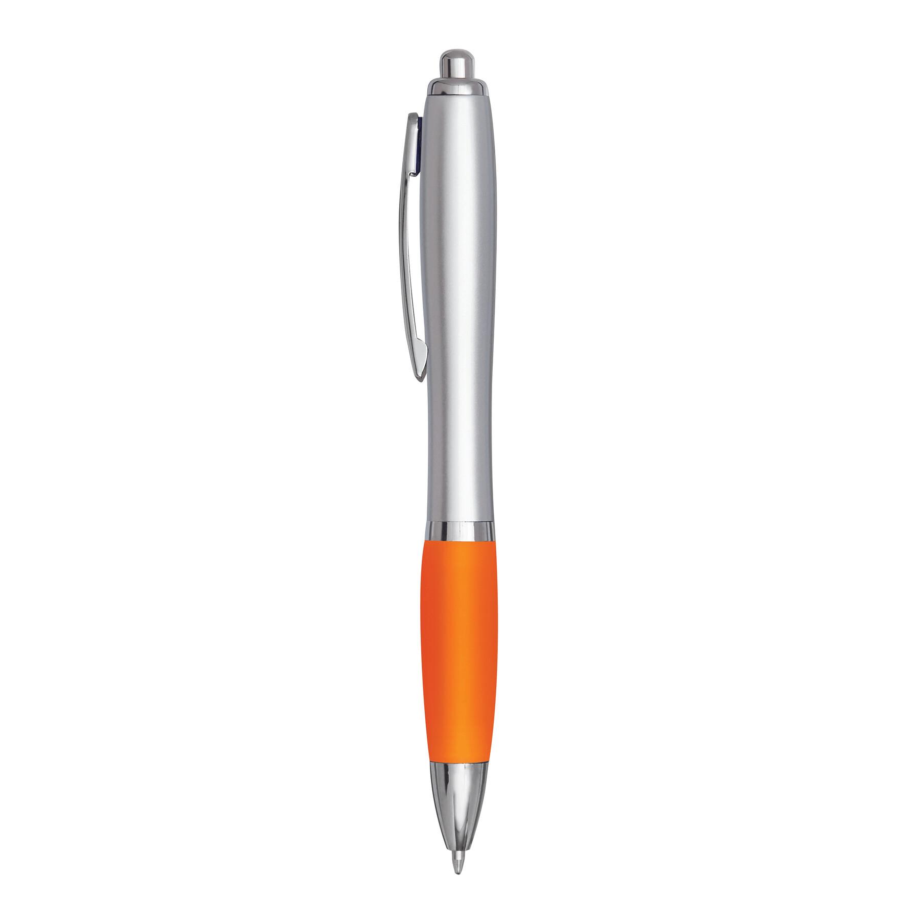 orange, silber