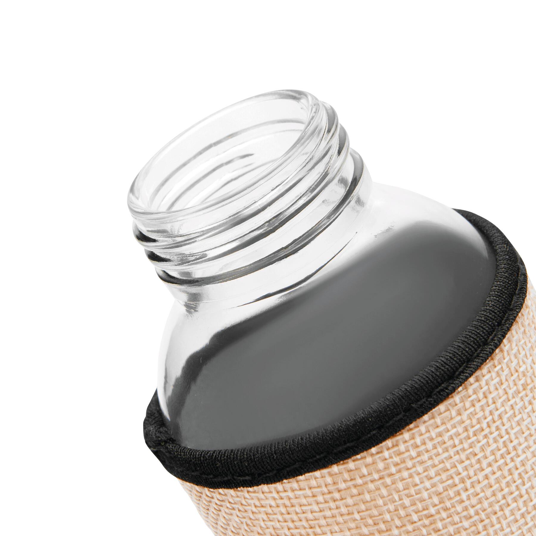 TAKE JUTY - Glas-Trinkflasche