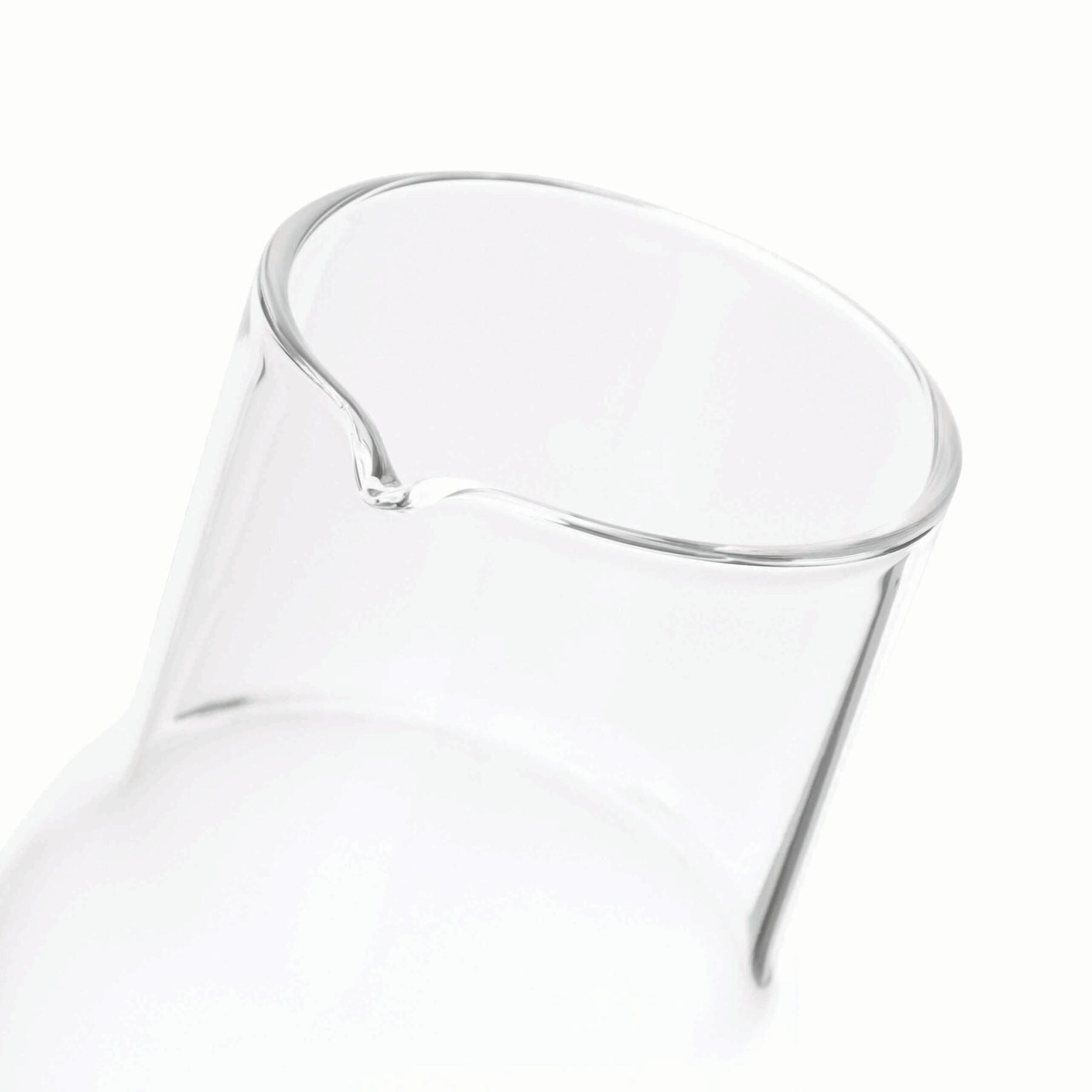 CALMY - Glaskaraffe mit Trinkglas