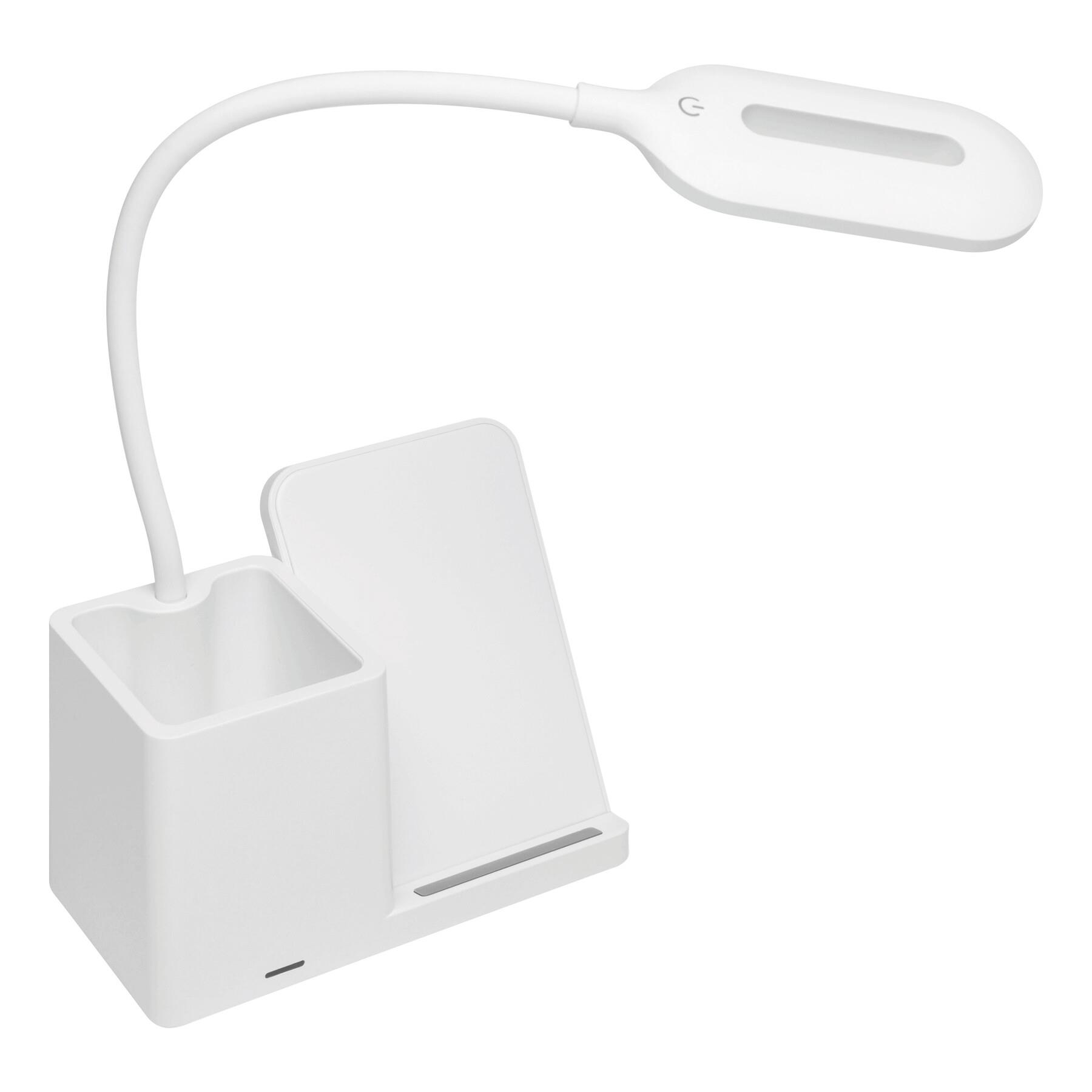 LIGHT & CHARGE - Schreibtischlampe mit Ladestation