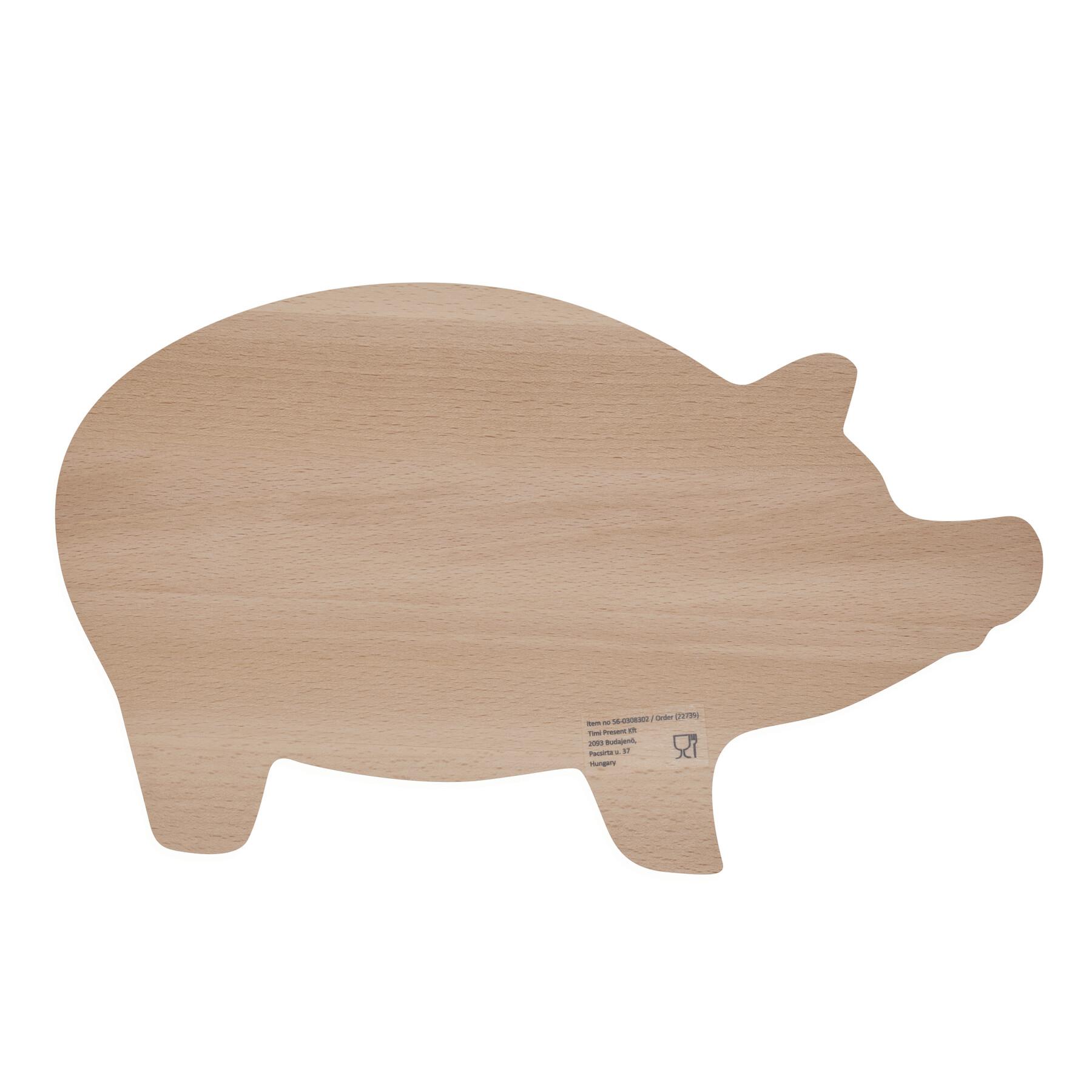 WOODEN PIGGY - Schneidebrett