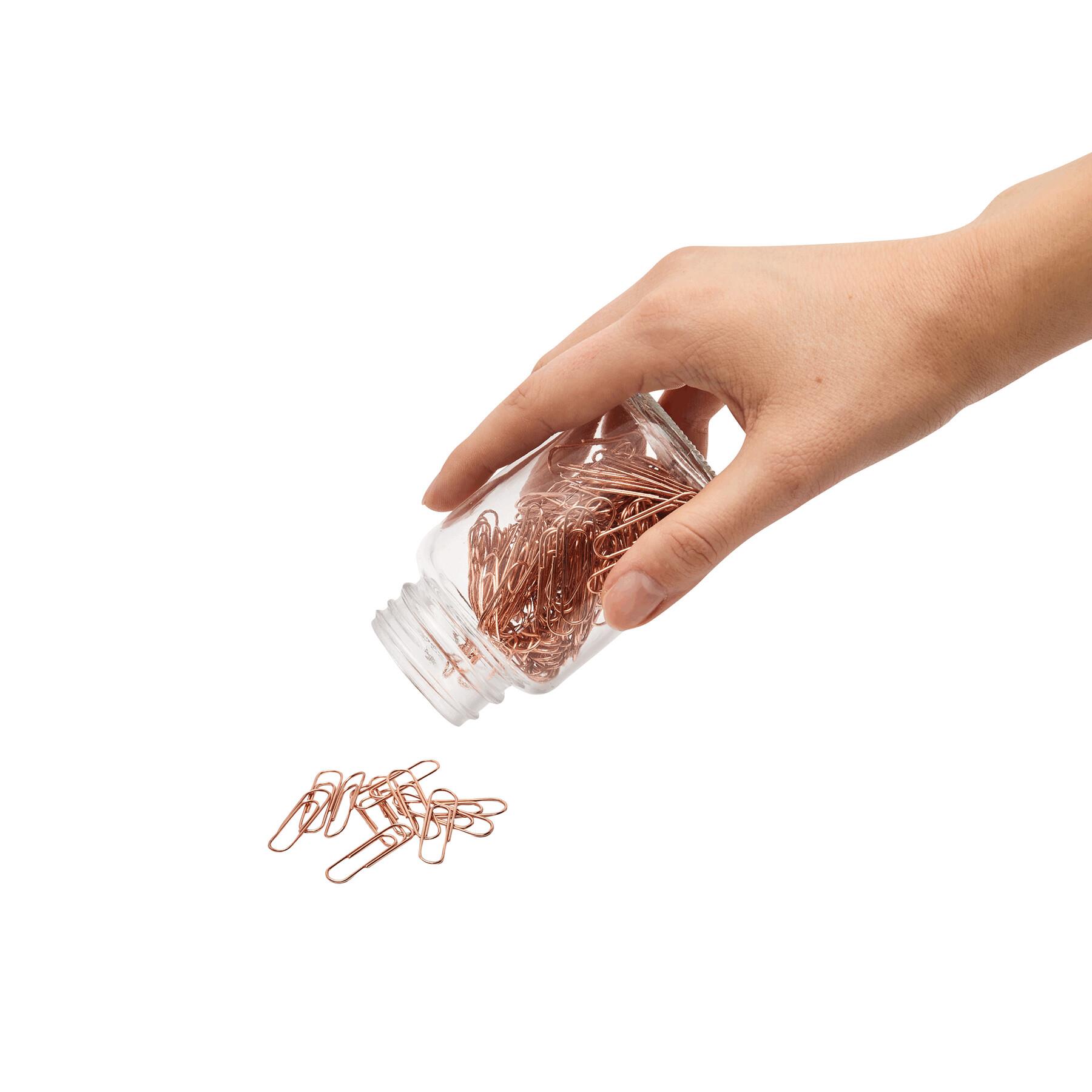COPPER CLIP - Büroklammern im Glas