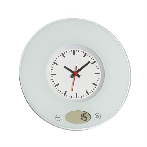 Küchenwaage TIME (weiß)