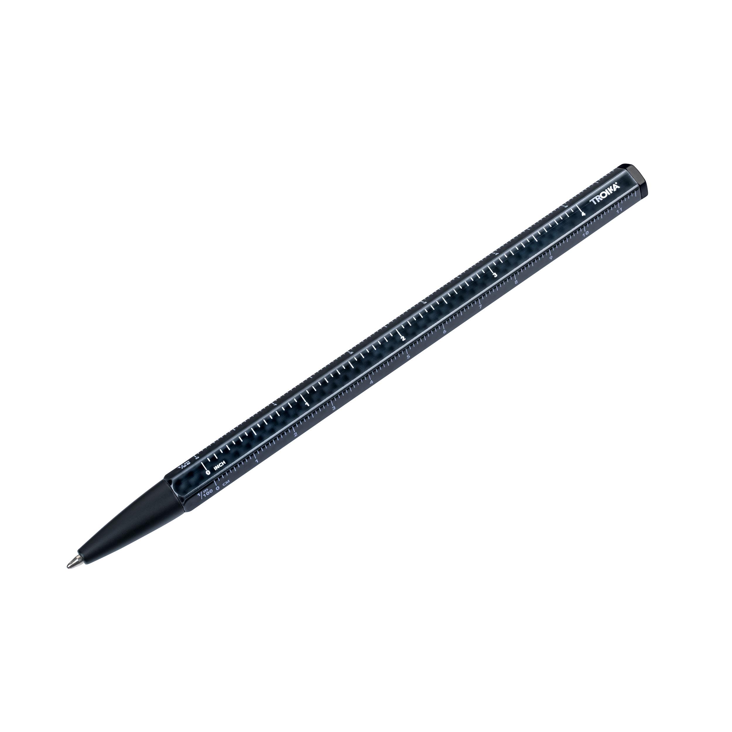 TROIKA Multitasking-Kugelschreiber CONSTRUCTION BASIC CARBON