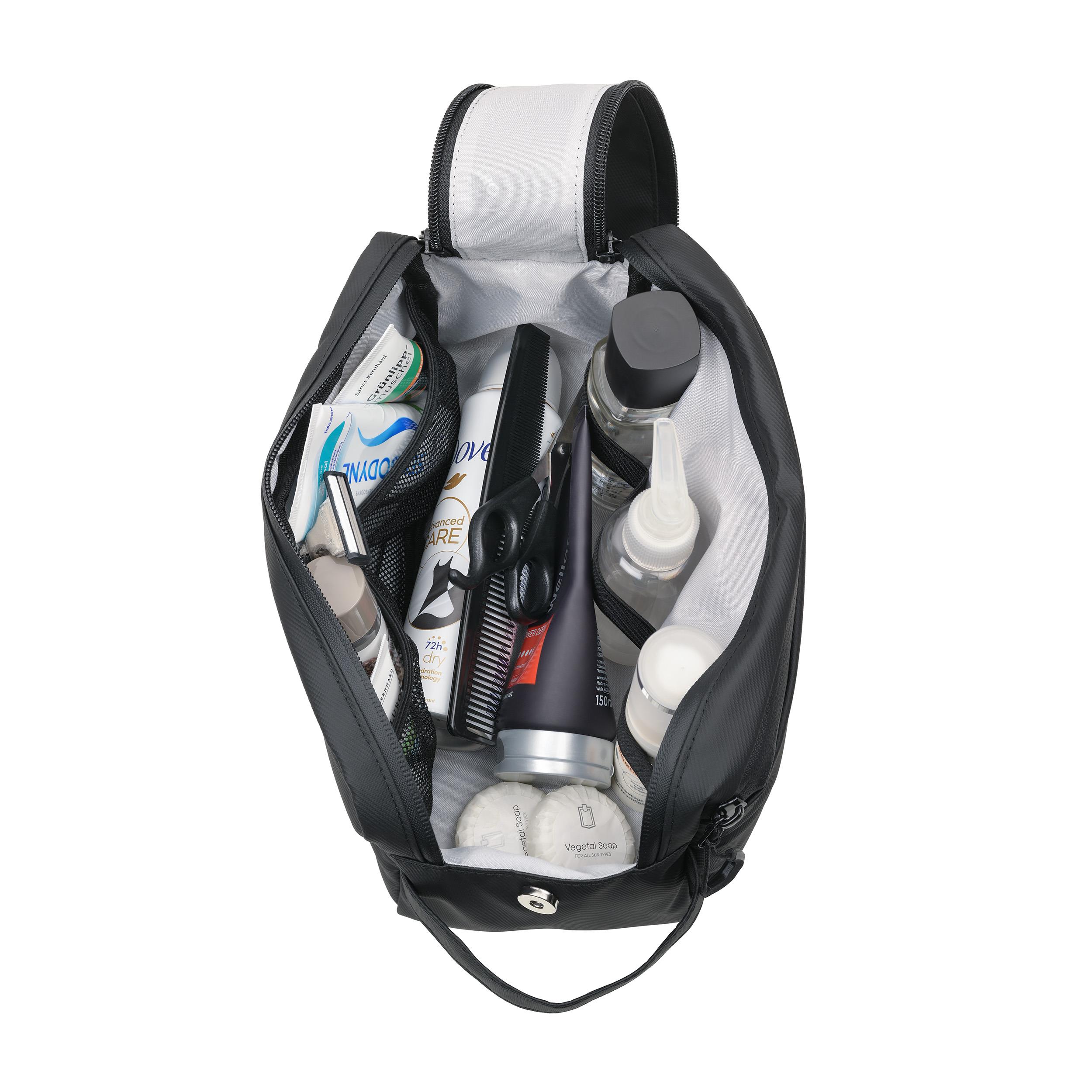 TROIKA Kulturbeutel TROIKA BLACK WASHBAG 2