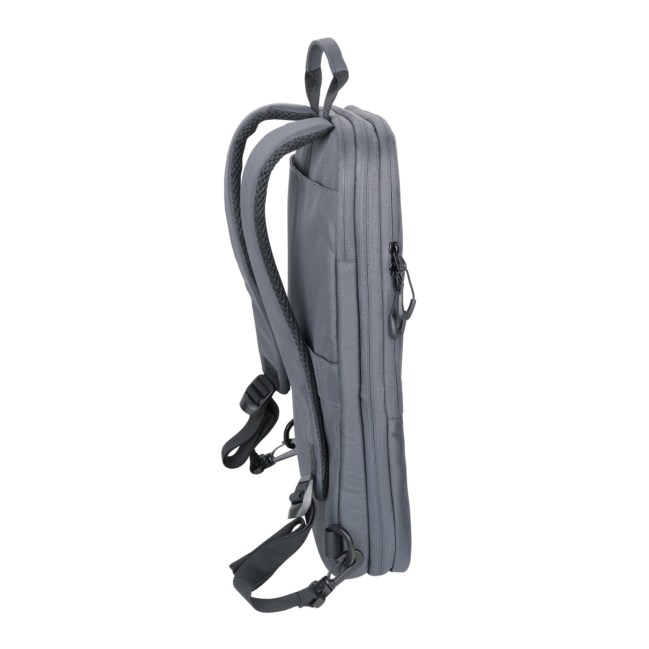 TROIKA Laptop-Rucksack BLUE CYCLE EXPANDABLE