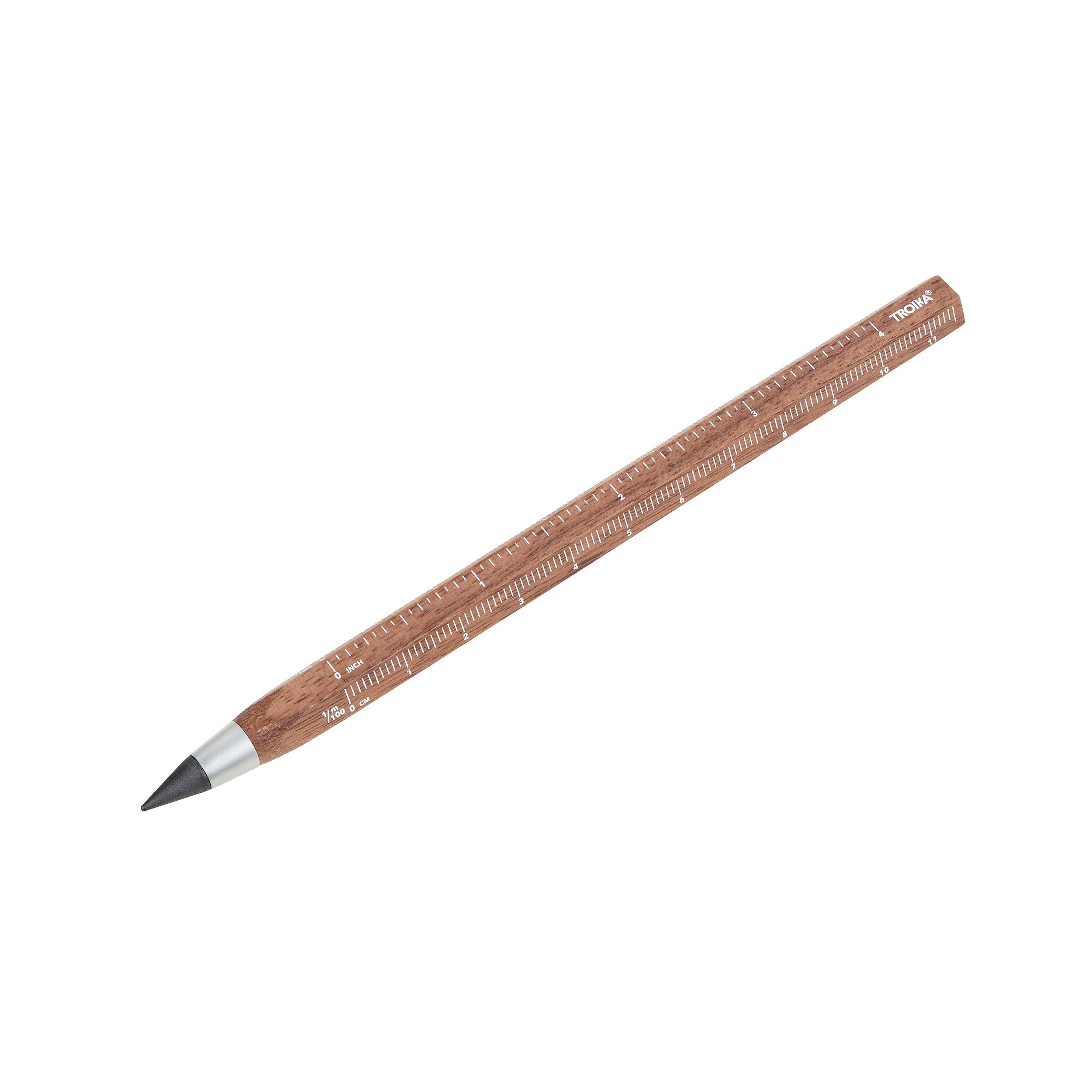 TROIKA Multitasking-Bleistift CONSTRUCTION ENDLESS WALNUT