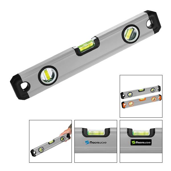 Aluminium-Wasserwaage ´Solid Alu Level 400 grau´