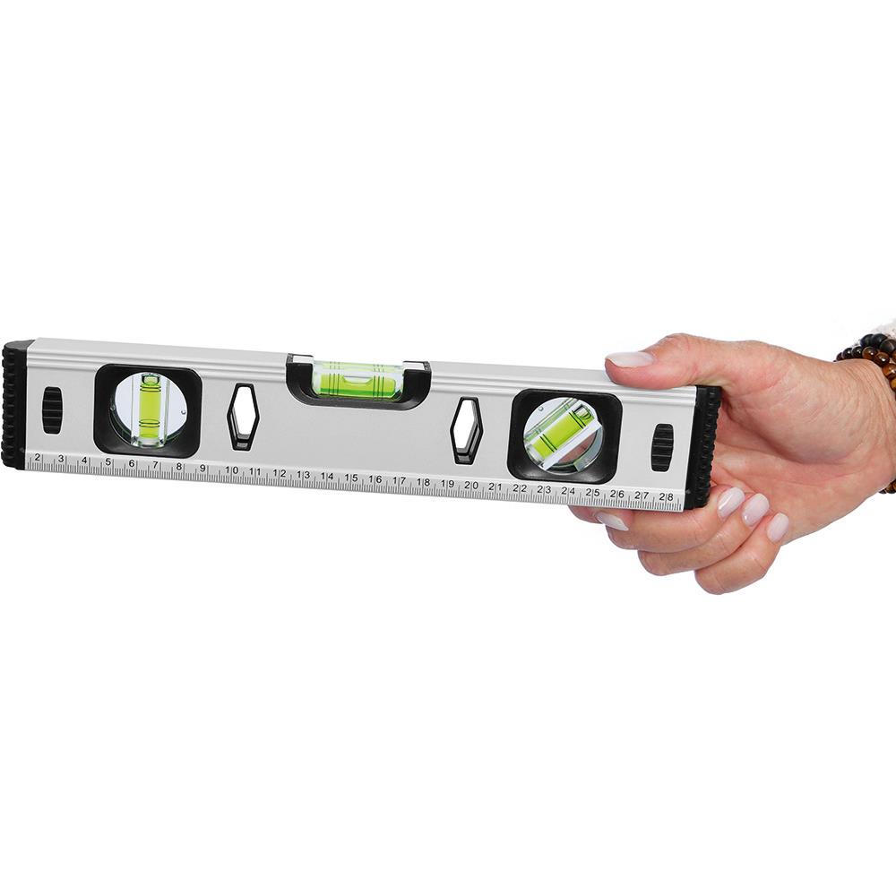 Aluminium-Wasserwaage ´Profi Level 300 grau´