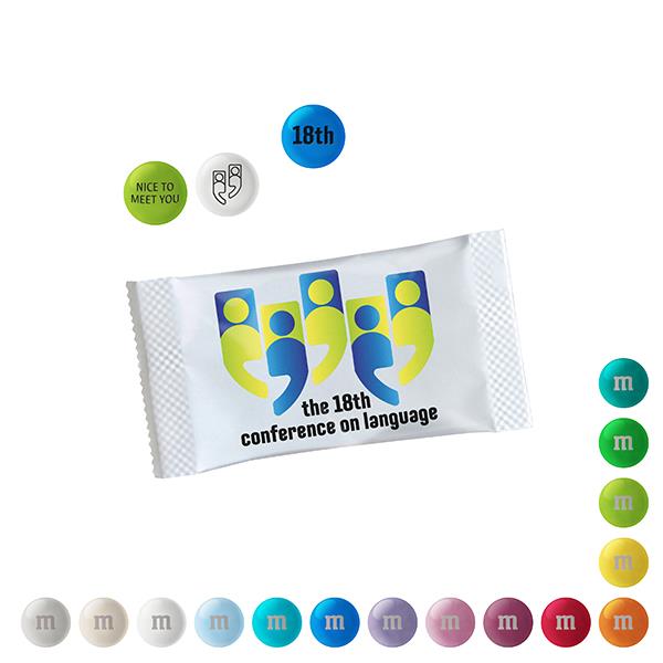 Personalisierte M&M´S® Schokolinsen im Papiertütchen, 7 g