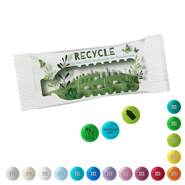 Personalisierte M&M´S® Schokolinsen im Papiertütchen, 15 g