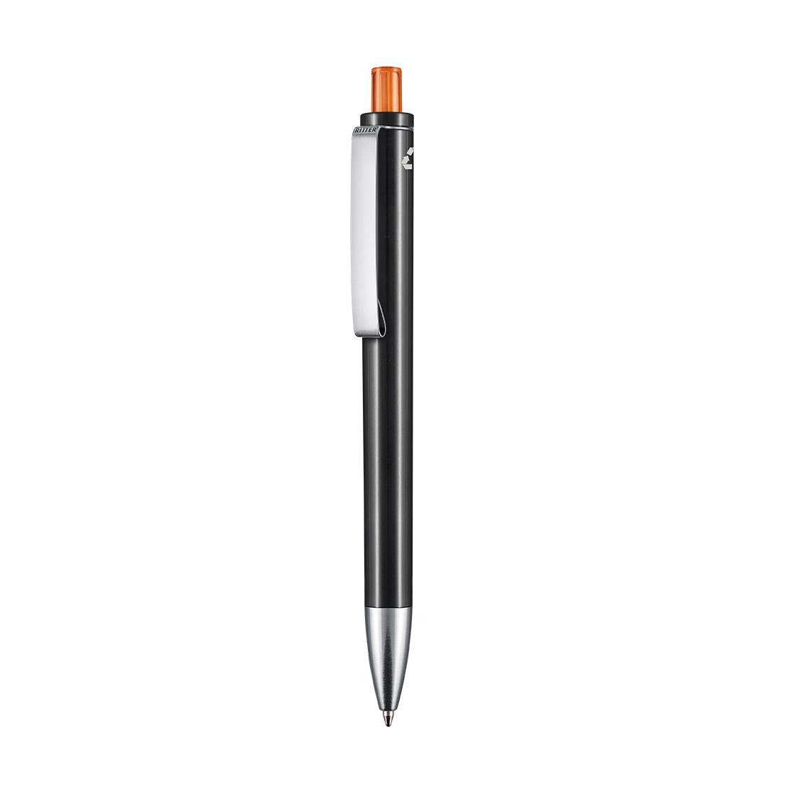 schwarz recycled (PCR)/clementine-orange TR/FR